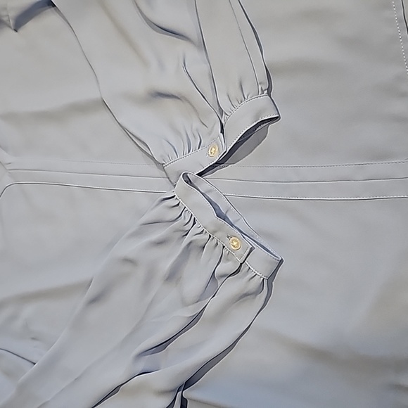 J. Crew blue blouse sz M - Picture 6 of 11